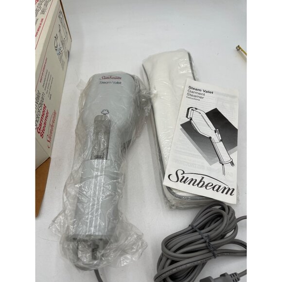 Sunbeam Vintage Steam Valet 10079 Garment Steamer With Shot Of Steam Button & Tr - Picture 9 of 9